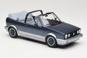 Volkswagen Golf Mk1 Кабриолет Bel Air Blue Metallic Norev 1:18 188404 Метал — снимка 4 от 6