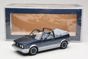 Volkswagen Golf Mk1 Кабриолет Bel Air Blue Metallic Norev 1:18 188404 Метал — снимка 6 от 6
