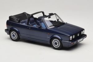 Volkswagen Golf Mk1 Кабриолет Quartett Inca Blue Norev 1:18 188628 Метал — снимка 4 от 6