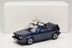 Volkswagen Golf Mk1 Кабриолет Quartett Inca Blue Norev 1:18 188628 Метал — снимка 6 от 6