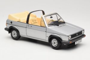 Volkswagen Golf Mk1 Кабриолет Сребрист Sun Star 1:18 VW004 Метал — снимка 6 от 8