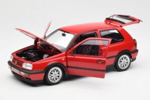 Volkswagen Golf Mk3 GTI Flash Red Norev 1:18 188418 Метал — снимка 2 от 8