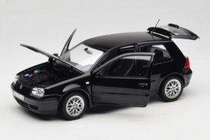 Volkswagen Golf GTI Mk4 Черен Norev 1:18 188574 Метал — снимка 2 от 8