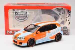Volkswagen Golf Mk5 Zender Gulf Norev 1:18 188454 Метал — снимка 8 от 8