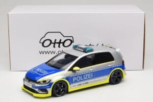 Volkswagen Golf Mk7 R Oettinger Полиция Сив Otto 1:18 OT1117 Смола — снимка 6 от 6