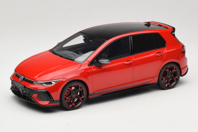 Volkswagen Golf Mk8 GTI 50th Edition Tornado Red Otto 1:18 OT1322 Смола