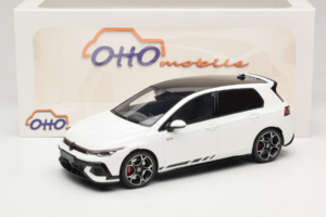 Volkswagen Golf Mk8 GTI Clubsport Pure White Otto 1:18 OT1221 Смола — снимка 6 от 6