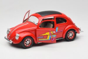 Volkswagen Бръмбар Червен Solido 1:18 8306 Метал — снимка 2 от 8
