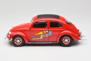 Volkswagen Бръмбар Червен Solido 1:18 8306 Метал — снимка 4 от 8