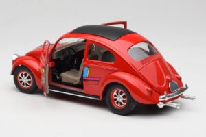 Volkswagen Бръмбар Червен Solido 1:18 8306 Метал — снимка 5 от 8