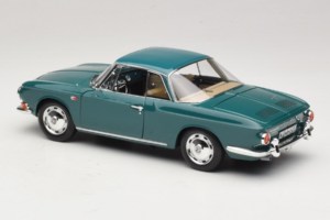 Volkswagen Karmann Ghia 1500 Зелен Norev 1:18 188648 Метал — снимка 4 от 8