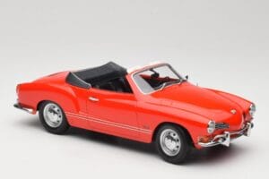 Volkswagen Karmann Ghia Кабриолет Червен Minichamps 1:18 155054030 Метал — снимка 4 от 6