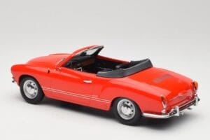 Volkswagen Karmann Ghia Кабриолет Червен Minichamps 1:18 155054030 Метал — снимка 5 от 6