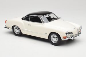 Volkswagen Karmann Ghia Крем Черен Minichamps 1:18 155054021 Метал — снимка 4 от 6
