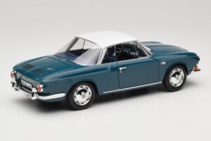 Volkswagen Karmann Ghia Type 34 1500 Sea Blue Norev 1:18 188646 Метал — снимка 3 от 8