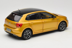 Volkswagen Polo Plus Жълт OEM 1:18 ZVY000009GEL Метал — снимка 3 от 8