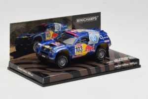 Volkswagen Race Touareg #103 B. Saby / R. Perin Winner Rally Por Las Pampas 2005 Minichamps 1:43 436055303 Метал — снимка 2 от 4
