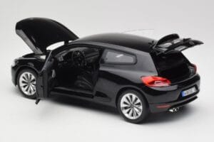 Volkswagen Scirocco Mk3 Черен Norev 1:18 188471 Метал — снимка 5 от 8