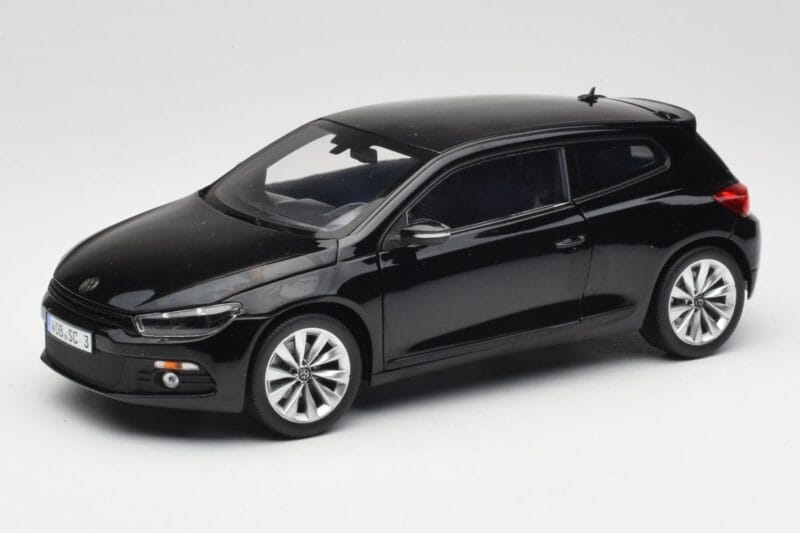 Volkswagen Scirocco Mk3 Черен Norev 1:18 188471 Метал