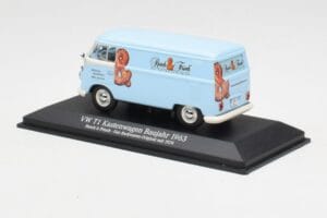 Volkswagen T1 Panel Van Resch & Frisch Minichamps 1:43 430052216 Метал — снимка 3 от 4