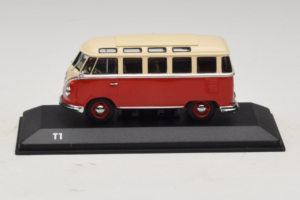 Volkswagen T1 Червен Бежов Minichamps 1:43 231099300Y3D Метал