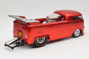 Volkswagen T1 Truck Червен Hot Wheels 1:18 J2895 Метал — снимка 3 от 8