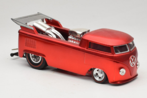 Volkswagen T1 Truck Червен Hot Wheels 1:18 J2895 Метал — снимка 6 от 8