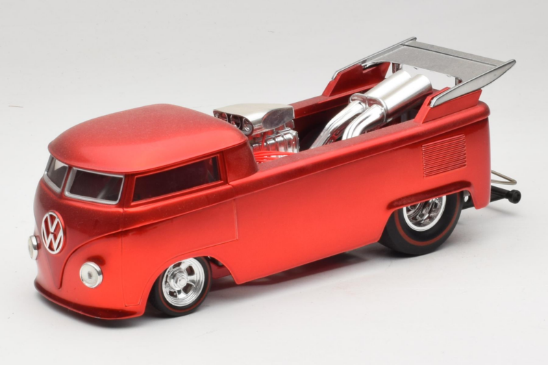 Volkswagen T1 Truck Червен Hot Wheels 1:18 J2895 Метал