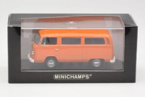 Volkswagen T2 Bus Оранжев Minichamps 1:43 400053000 Метал — снимка 4 от 4