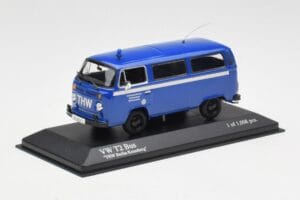 Volkswagen T2 Bus THW Minichamps 1:43 400053094 Метал — снимка 2 от 4
