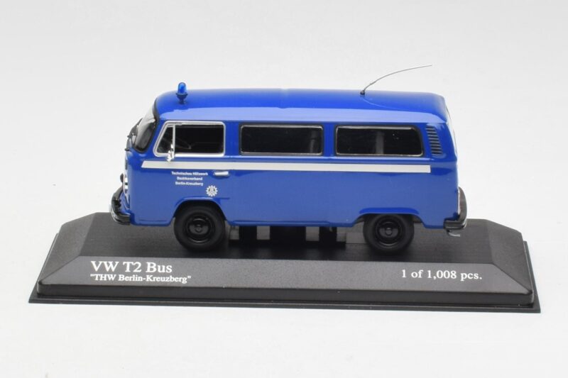 Volkswagen T2 Bus THW Minichamps 1:43 400053094 Метал