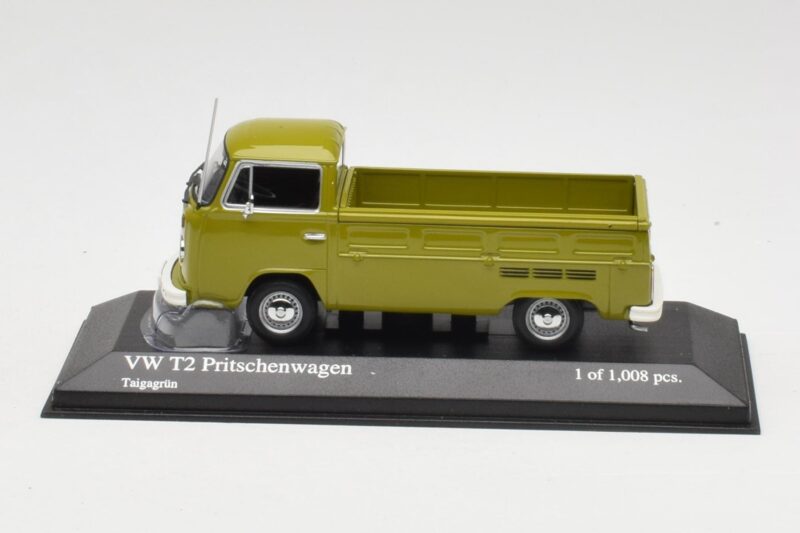 Volkswagen T2 Flatbed Зелен Minichamps 1:43 Volkswagen T2 Flatbed Зелен Minichamps 1:43 400053202 Метал