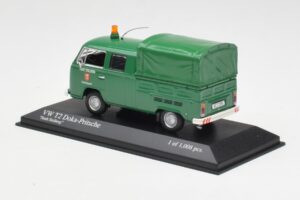 Volkswagen T2b Double Cab Flatbed Stadt Solberg Minichamps 1:43 400053261 Метал — снимка 3 от 4