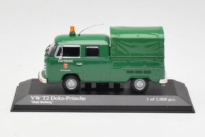 Volkswagen T2b Double Cab Flatbed Stadt Solberg Minichamps 1:43 400053261 Метал