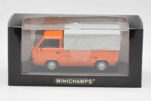 Volkswagen T3 Flatbed Оранжев Minichamps 1:43 400055200 Метал — снимка 4 от 4