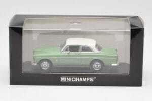 Volvo 121 Amazon Светлозелен и Бял Minichamps 1:43 430171005 Метал — снимка 4 от 4