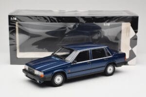 Volvo 740 GL Dark Blue Metallic Minichamps 1:18 155171701 Метал — снимка 6 от 6