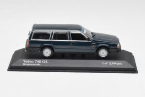 Volvo 740 GL Estate Синьо-Зелено Металик Minichamps 1:43 943171713 Метал
