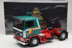 Volvo F1220 Зелен Червен Road Kings 1:18 RK180032 Метал — снимка 8 от 8