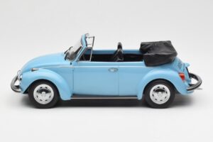 Volkswagen Beetle 1303 Кабриолет Светлосиньо Norev 1:18 188531 Метал — снимка 3 от 6