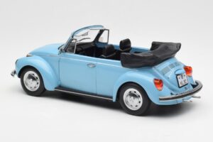 Volkswagen Beetle 1303 Кабриолет Светлосиньо Norev 1:18 188531 Метал — снимка 5 от 6