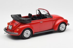 Volkswagen Beetle 1303 Кабриолет Червен Norev 1:18 188529 Метал — снимка 2 от 6