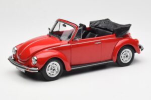 Volkswagen Beetle 1303 Кабриолет Червен Norev 1:18 188529 Метал