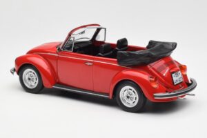 Volkswagen Beetle 1303 Кабриолет Червен Norev 1:18 188529 Метал — снимка 5 от 6