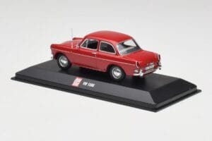 Volkswagen 1500 Ruby Червен Minichamps 1:43 VW001 Метал — снимка 3 от 4