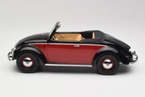 Volkswagen Beetle Hebmuller Кабриолет Черен & Червен Minichamps 1:18 107054230 Смола — снимка 3 от 6