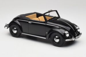 Volkswagen Beetle Type 1 Hebmuller Кабриолет Черен Minichamps 1:18 107054232 Метал — снимка 4 от 6