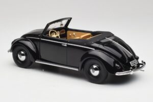 Volkswagen Beetle Type 1 Hebmuller Кабриолет Черен Minichamps 1:18 107054232 Метал — снимка 5 от 6