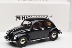 Volkswagen Beetle Type 1 Черен Minichamps 1:18 107054001 Метал — снимка 6 от 6