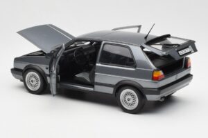 Volkswagen Golf Mk2 GTI Сив Металик Norev 1:18 188442 Метал — снимка 5 от 8